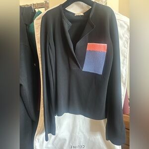 Celine Pheobe Philo Black Top